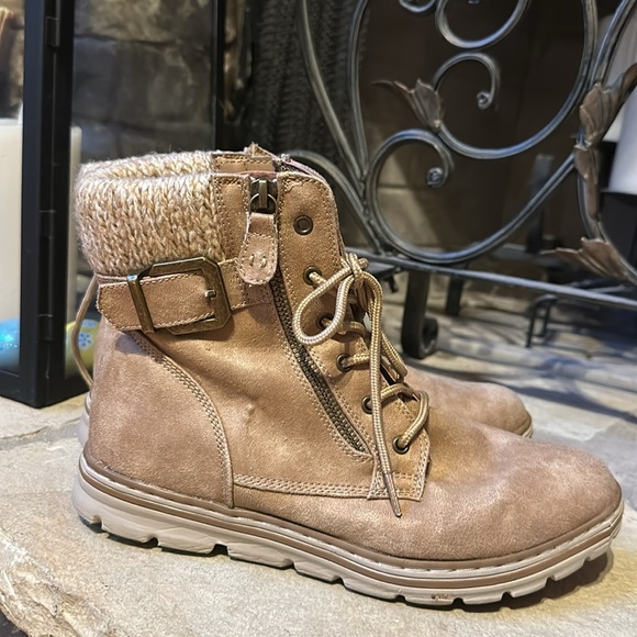 Cliffs by White Mountain Kelsie Booties Hiker Boots Size 8 - Picture 2 of 10